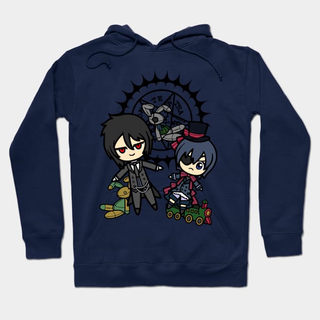 Black Butler Funtom company Hoodie by wss3